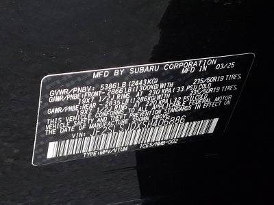 2025 Subaru Forester Sport Hybrid