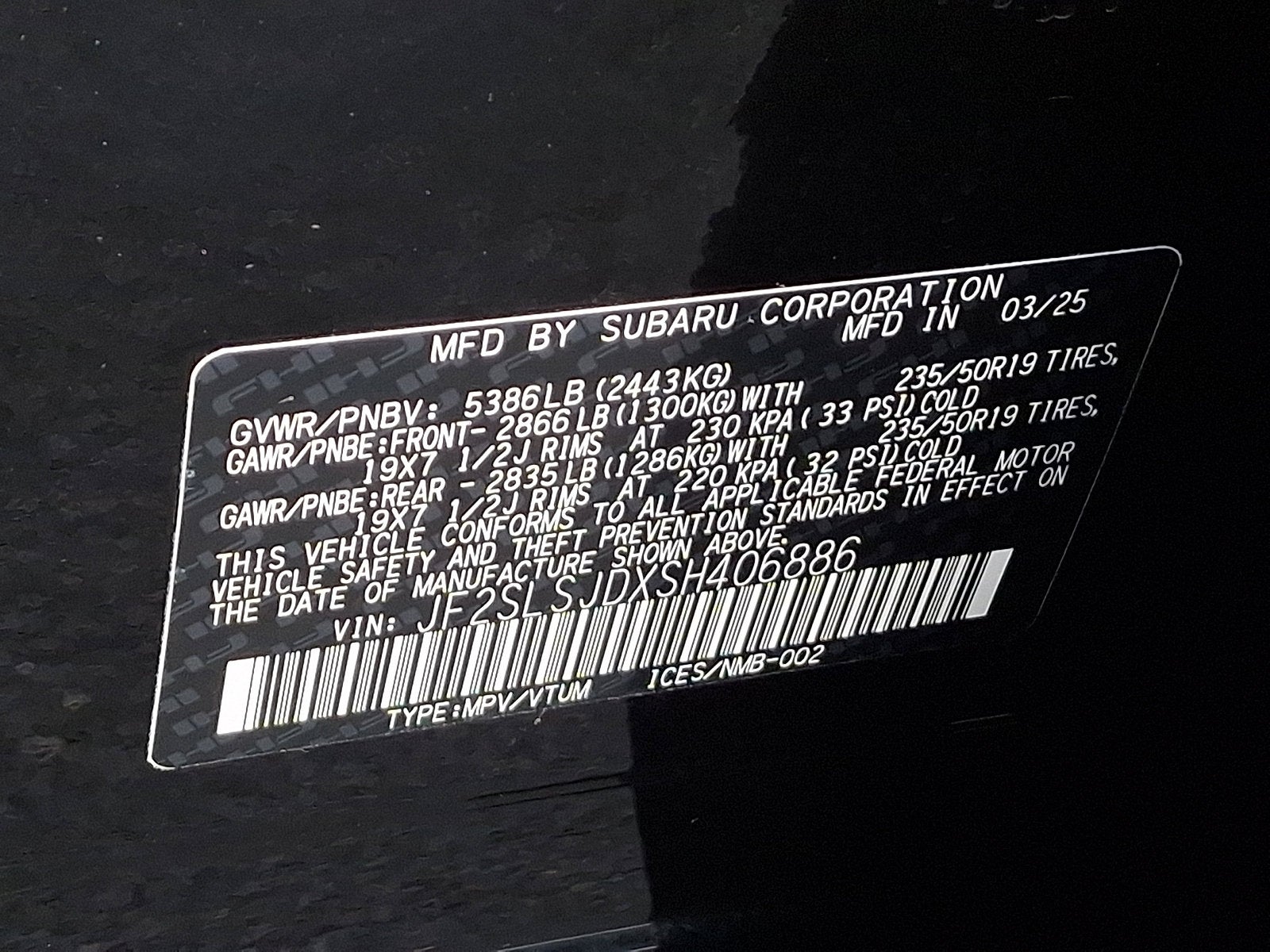 2025 Subaru Forester Sport Hybrid