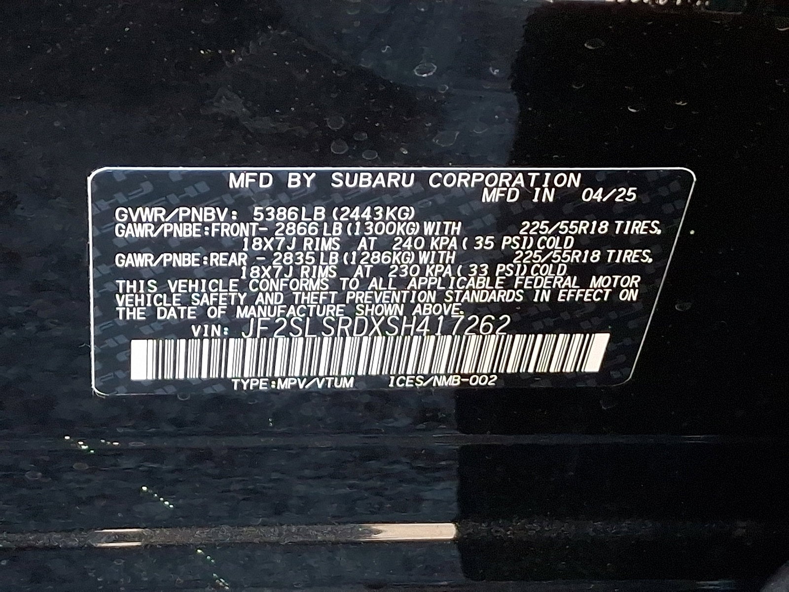 2025 Subaru Forester Limited Hybrid