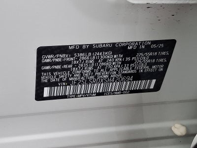 2025 Subaru Forester Limited Hybrid