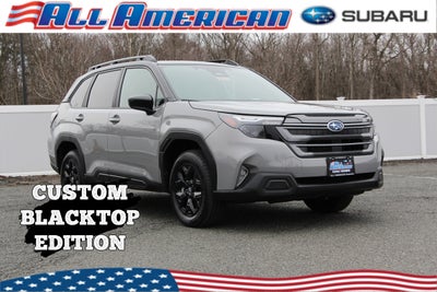 2026 Subaru FORESTER CUSTOM Black Top Edition