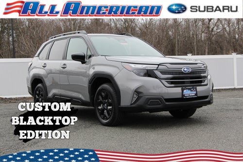 2026 Subaru FORESTER CUSTOM Black Top Edition
