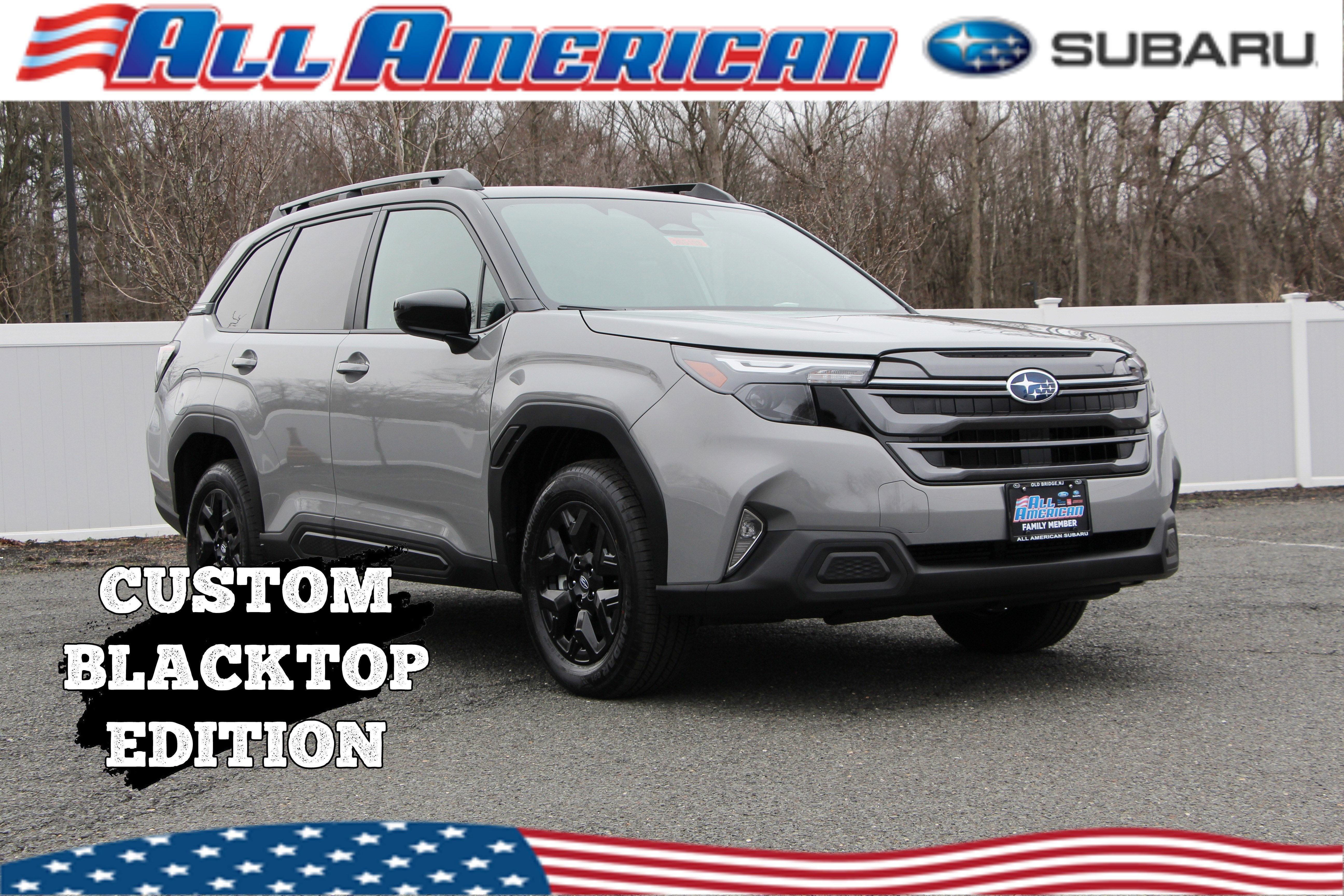 2026 Subaru FORESTER CUSTOM Black Top Edition