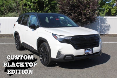 2026 Subaru FORESTER CUSTOM Black Top Edition