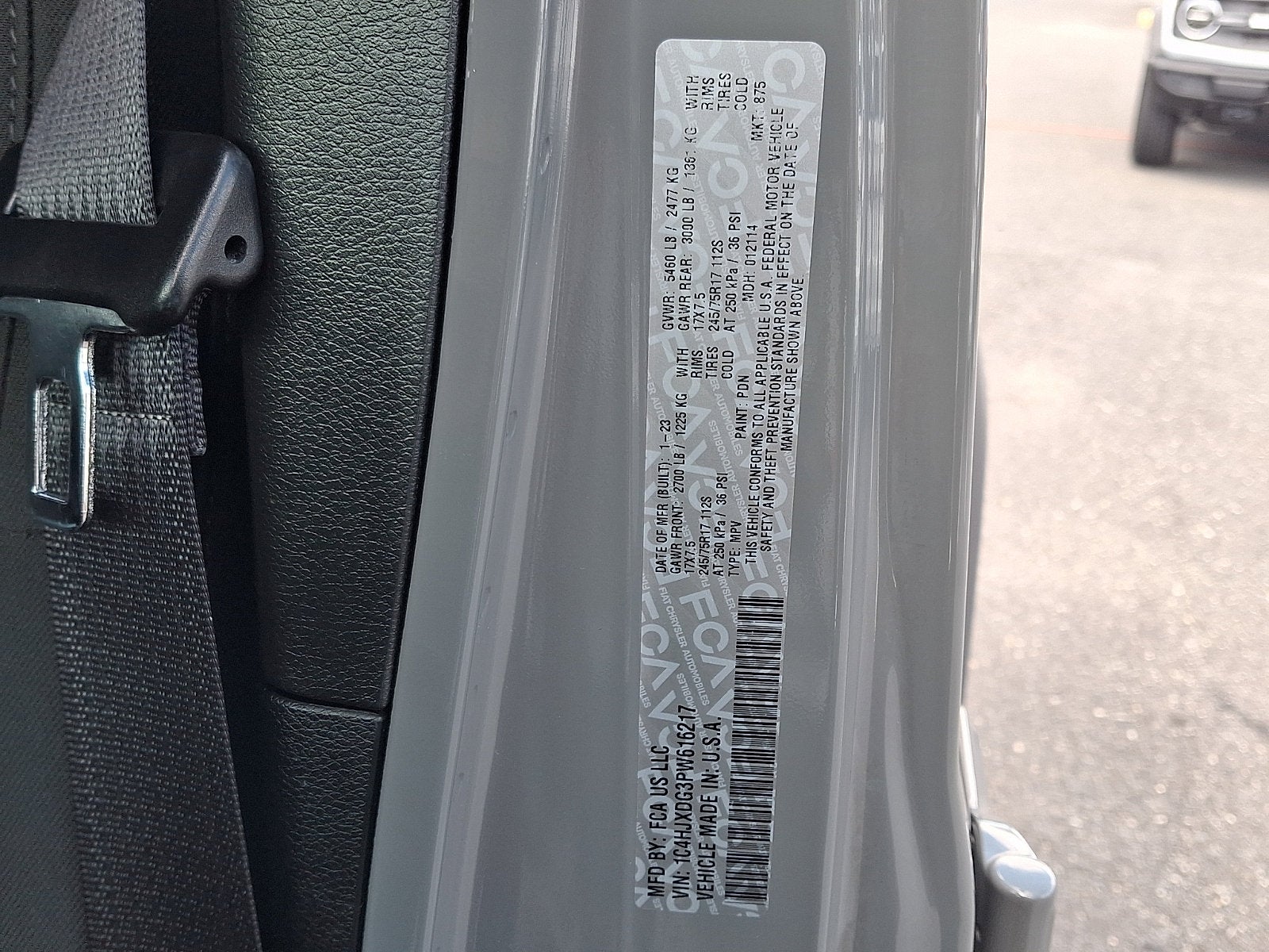 2023 Jeep Wrangler Sport S