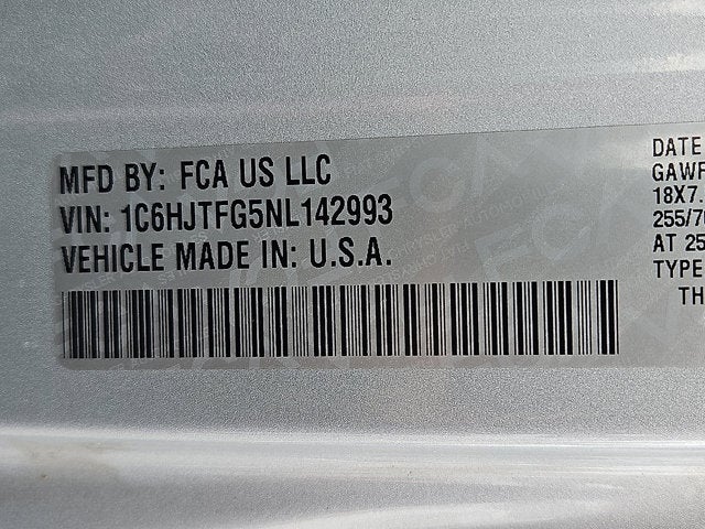 2022 Jeep Gladiator Overland