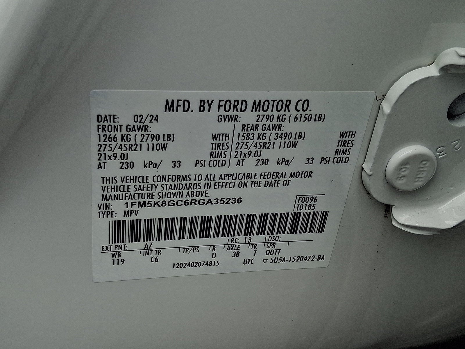 2024 Ford Explorer ST