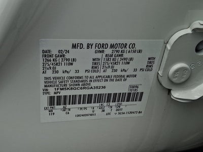 2024 Ford Explorer ST
