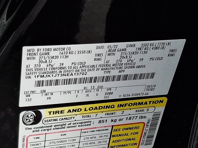 2022 Ford Expedition Max XLT
