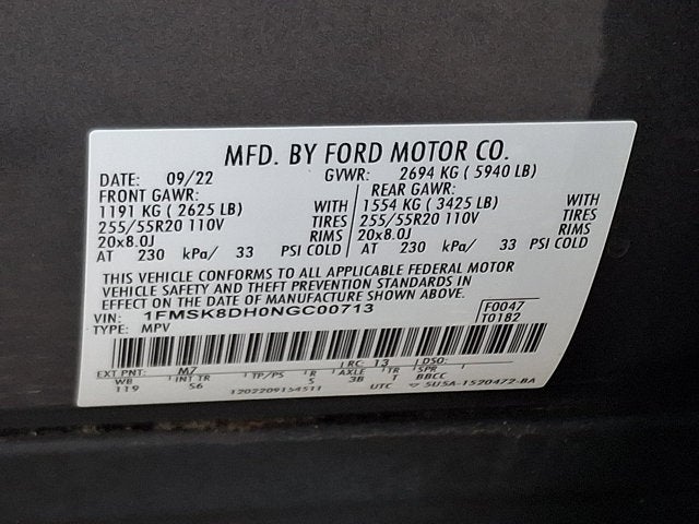 2022 Ford Explorer XLT
