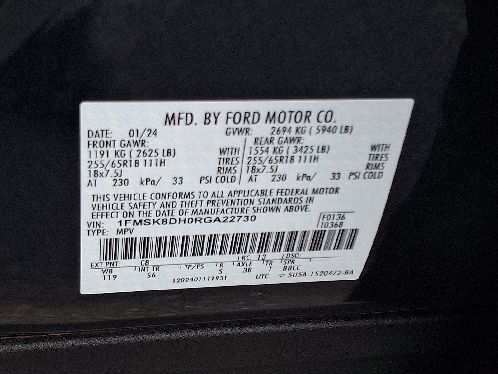 2024 Ford Explorer XLT