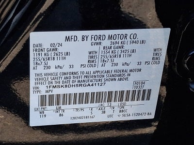 2024 Ford Explorer XLT