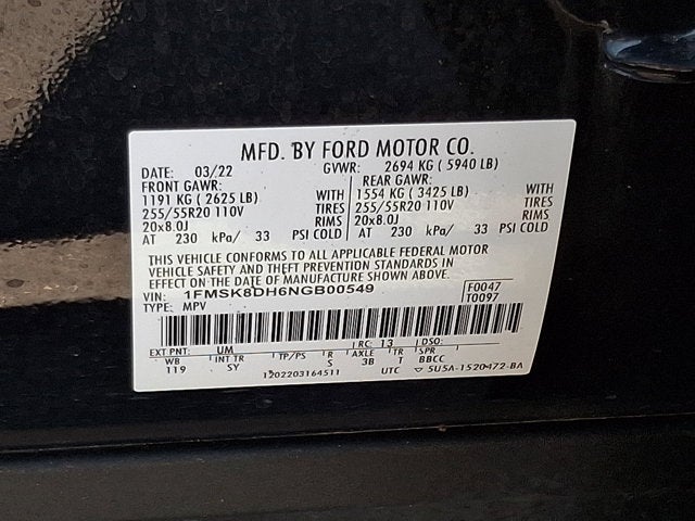 2022 Ford Explorer XLT