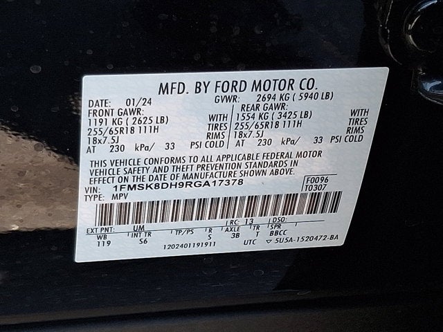 2024 Ford Explorer XLT