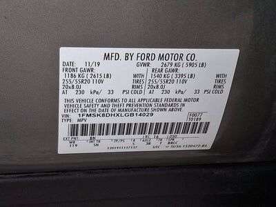 2020 Ford Explorer XLT