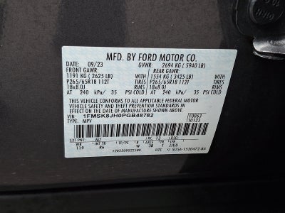 2023 Ford Explorer Timberline