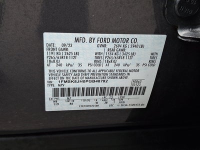 2023 Ford Explorer Timberline