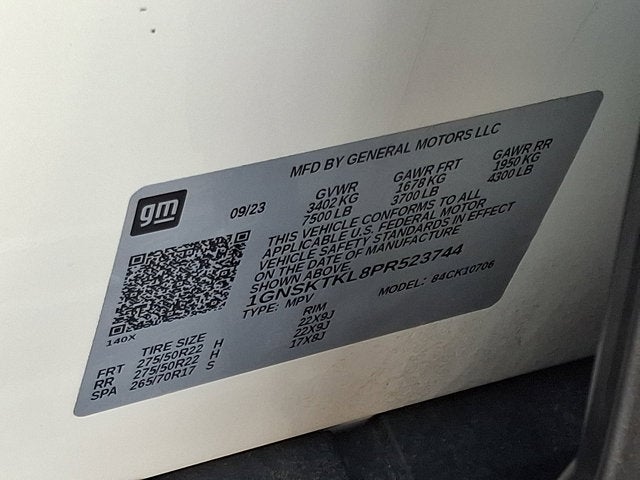 2023 Chevrolet Tahoe High Country