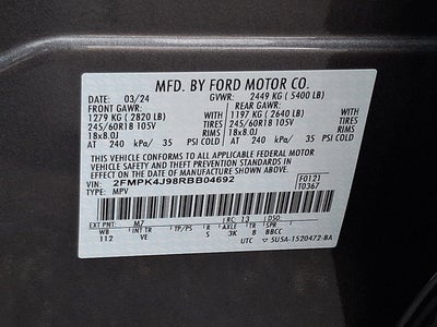 2024 Ford Edge SEL
