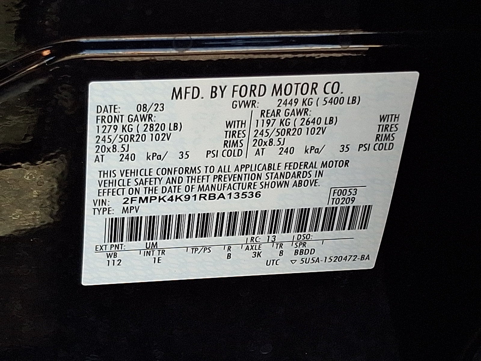 2024 Ford Edge Titanium