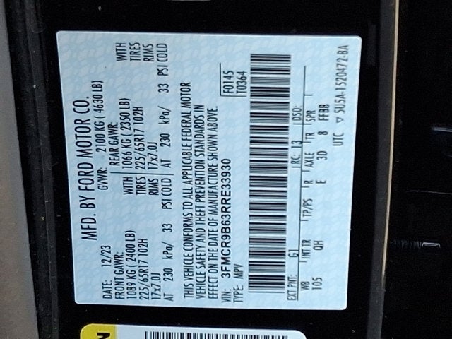 2024 Ford Bronco Sport Big Bend