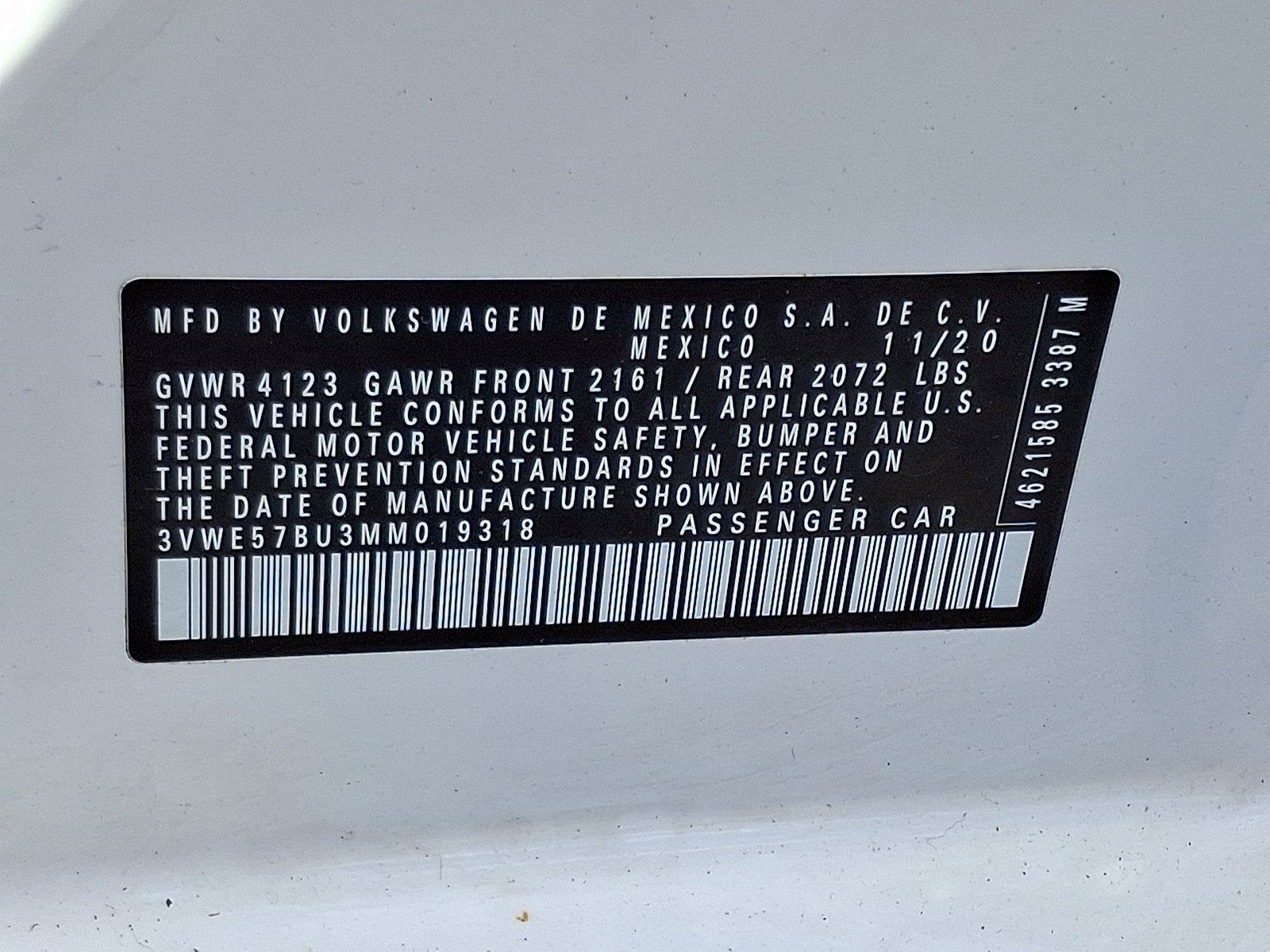 2021 Volkswagen Jetta SEL
