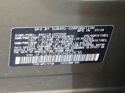 2025 Subaru Forester Touring