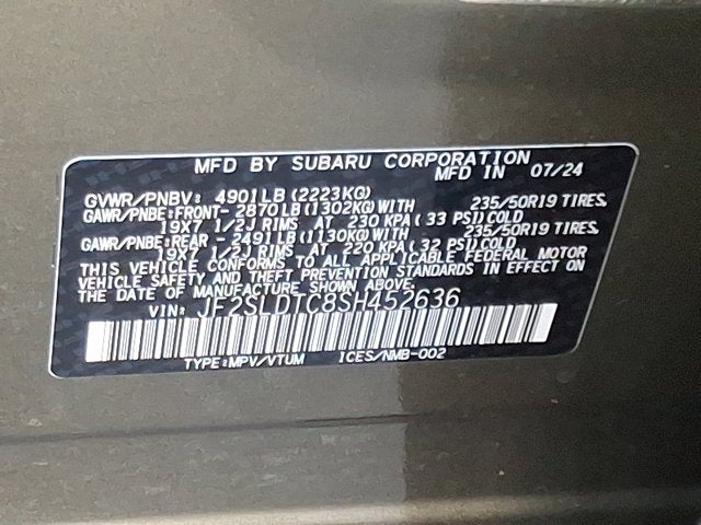 2025 Subaru Forester Touring