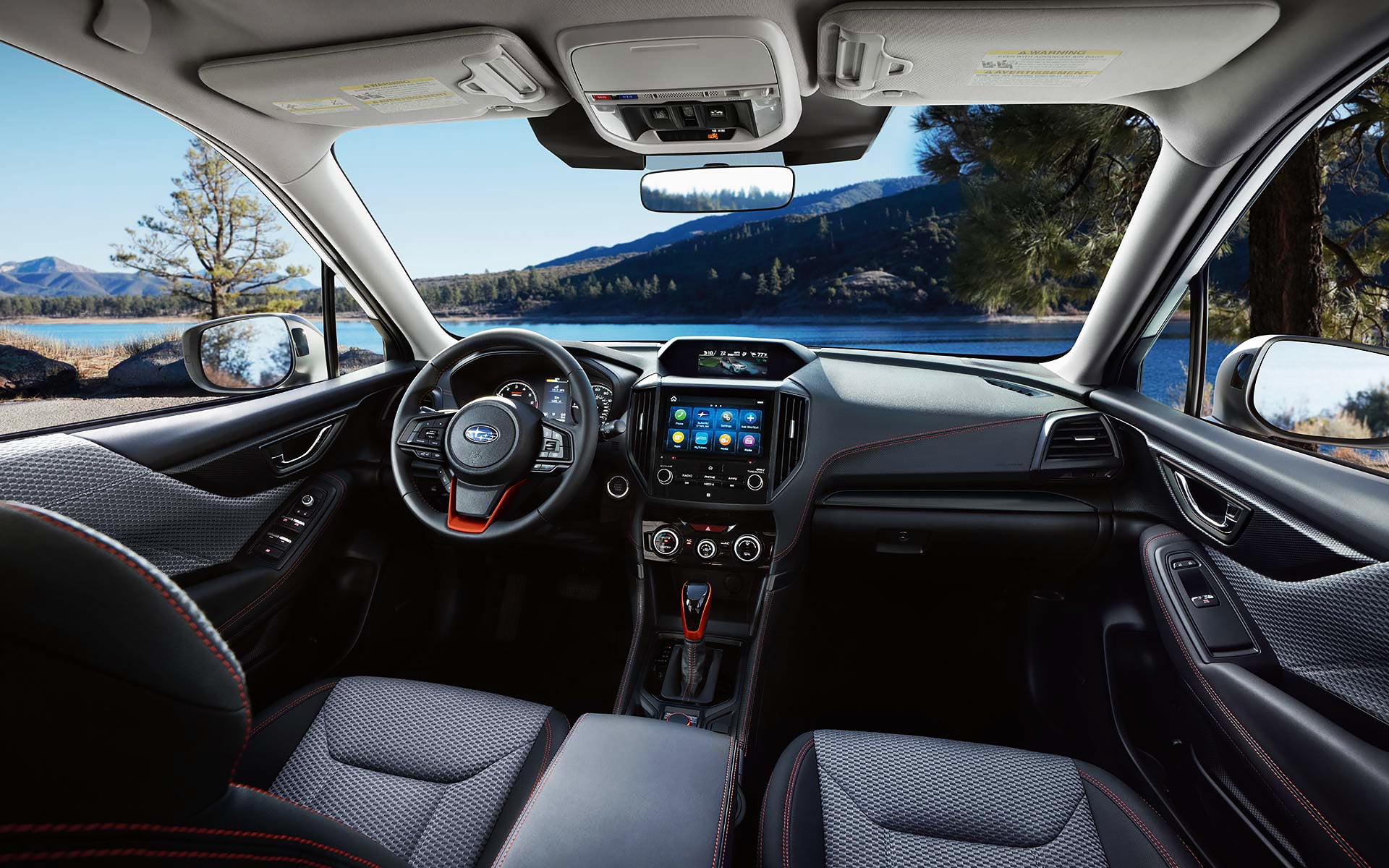 The interior and front dash of the 2022 Forester. | All American Subaru of Old Bridge in Old Bridge NJ
