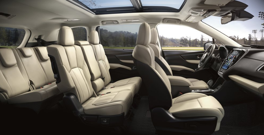 8 Seat Side Interior View Subaru Ascent
