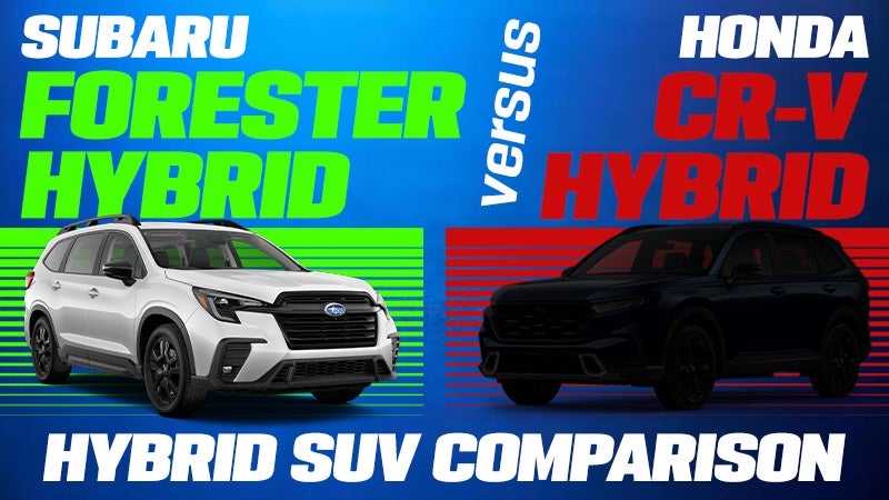 Forester Hybrid vs CR-V Hybrid