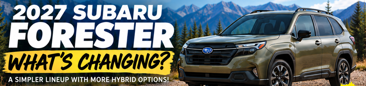 2027 Subaru Forester Changes