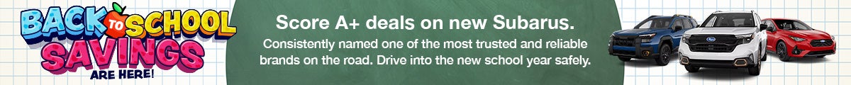 Back to School Savings