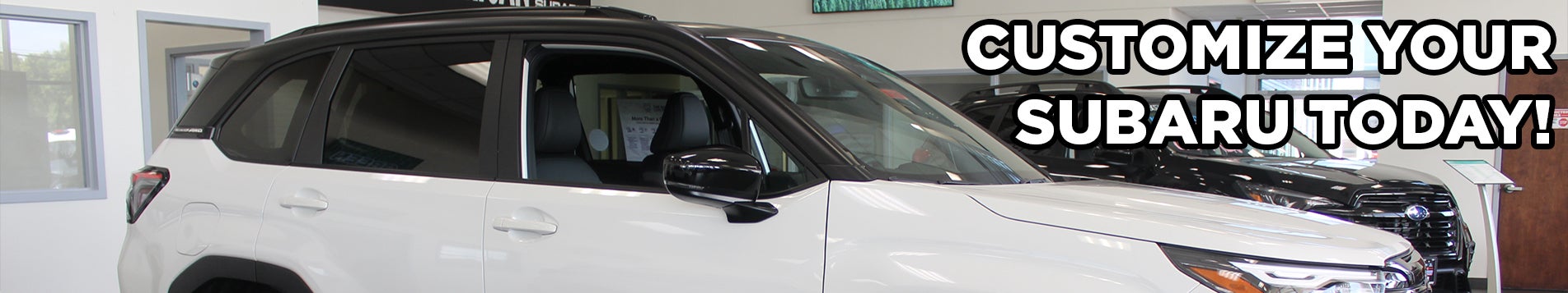 Custom Black Top Package at All American Subaru